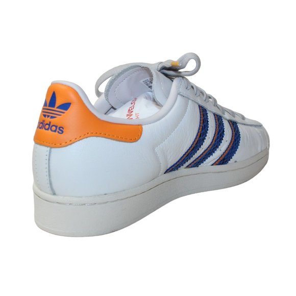 Adidas Superstar 'White Orange Rush Snakeskin' Men's 10.5 NEW! FZ6476 - Picture 8 of 14